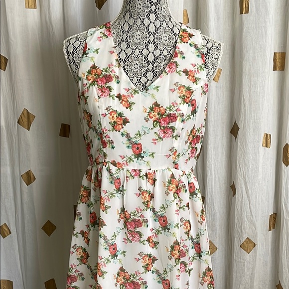 Love Tree Orange Halter Mini Sundress - Picture 7 of 7